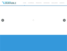 Tablet Screenshot of durabile.com.br